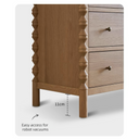 Bramwell Sideboard(Natural Wood)