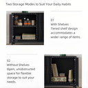 Brula Sideboard(Vintage Black)