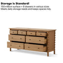 Bramwell Sideboard(Natural Wood)