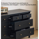 Bramwell Sideboard(Vintage Black)