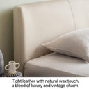 Moona Bed(Light Milky Beige)