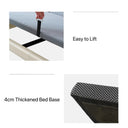 Moona Bed(Light Milky Beige)