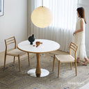 Orvin Round Dining Table(Natural Wood)