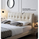 Vezza Bed(Lvory White)