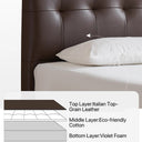 Vezza Bed（Mocha Brown)