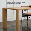 Bento Dining Table（Natural Wood)