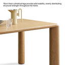 Bento Dining Table（Natural Wood)