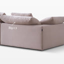 Cloud Sofa(Lilac Pink)