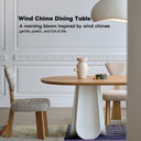 Wind Chime Dining Table(Natural Wood)