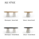 Wind Chime Dining Table(Natural Wood)