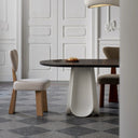 Wind Chime Dining Table(Smoked Black)