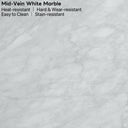 Averon Round Dining Table(Marble Top）