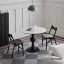 Averon Round Dining Table(Marble Top）