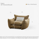 Tessra Armchair(Yellow & White)