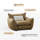 Tessra Armchair(Yellow & White)