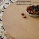 Polka Dot Coffee Table(Natural Wood)