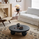 Polka Dot Coffee Table(Natural Wood)