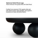 Polka Dot Coffee Table(Vintage Black)