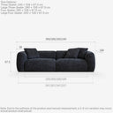 Elna Sofa(Midnight Blue)