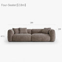 Elna Sofa(Chestnut Brown)