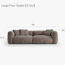 Elna Sofa(Chestnut Brown)