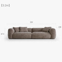 Elna Sofa(Chestnut Brown)