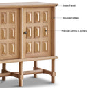 Avolo Sideboard(Natural Wood)
