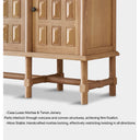 Avolo Sideboard(Natural Wood)