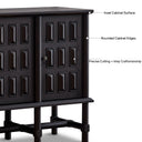 Avolo Sideboard（Smoked Vintage Black)