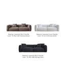 Elna Sofa(Chestnut Brown)