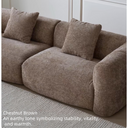 Elna Sofa(Chestnut Brown)