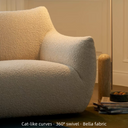 Lunora Armchair（Cream White）