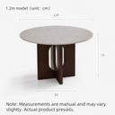 Orvia Round Dining Table