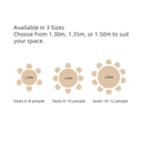 Zyra Round Dining Table