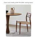 Orvin Round Dining Table(Walnut）