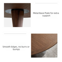 Orvin Round Dining Table(Walnut）