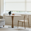 Orvin Round Dining Table(Natural Wood)