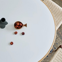 Orvin Round Dining Table(Natural Wood)