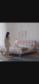 Bubble Dream Bed(Blush Pink)