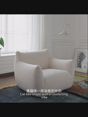 Lunora Armchair（Cream White）