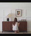 Brula Sideboard(Walnut Colour)